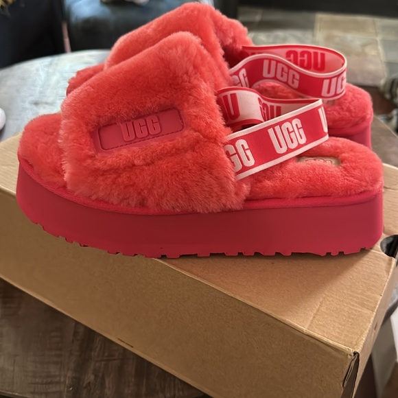 UGG Fluff Slingback Slides - Picture 3 of 6